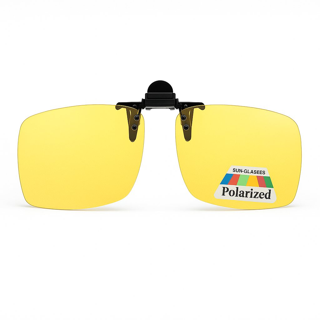 Clip on/Flip up produktbild - hur de ser ut i verkligheten