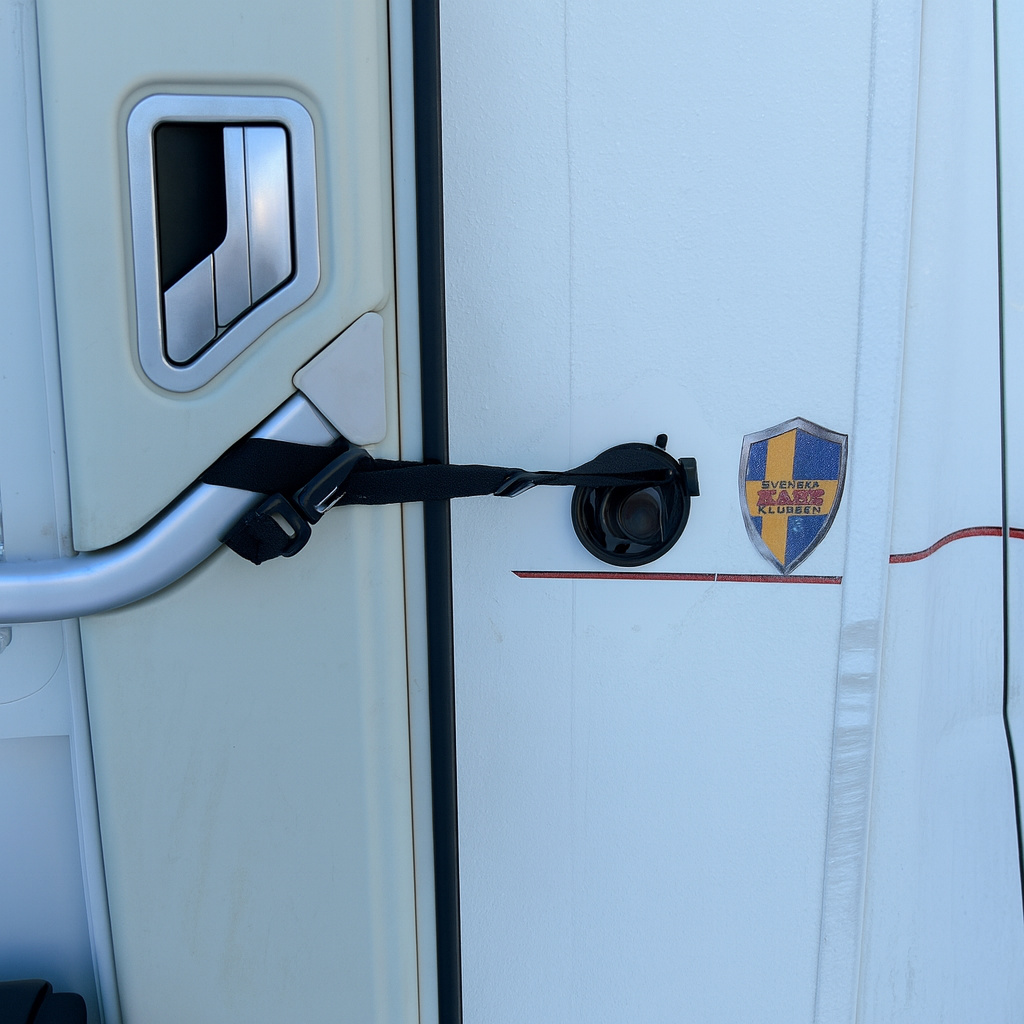 Dörrhållare med Sugkopp – Håller Bodelsdörren Öppen Stabilt (38–60 cm)