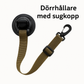 Dörrhållare med Sugkopp – Håller Bodelsdörren Öppen Stabilt (38–60 cm)