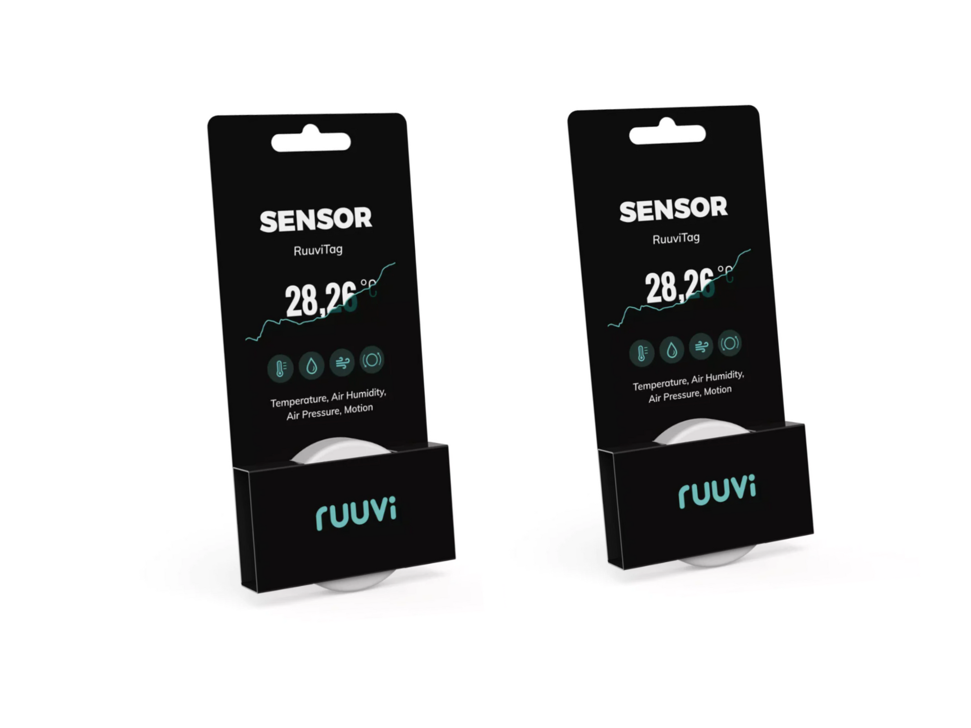 RuuviTag 4in1 Sensor - 2 pack