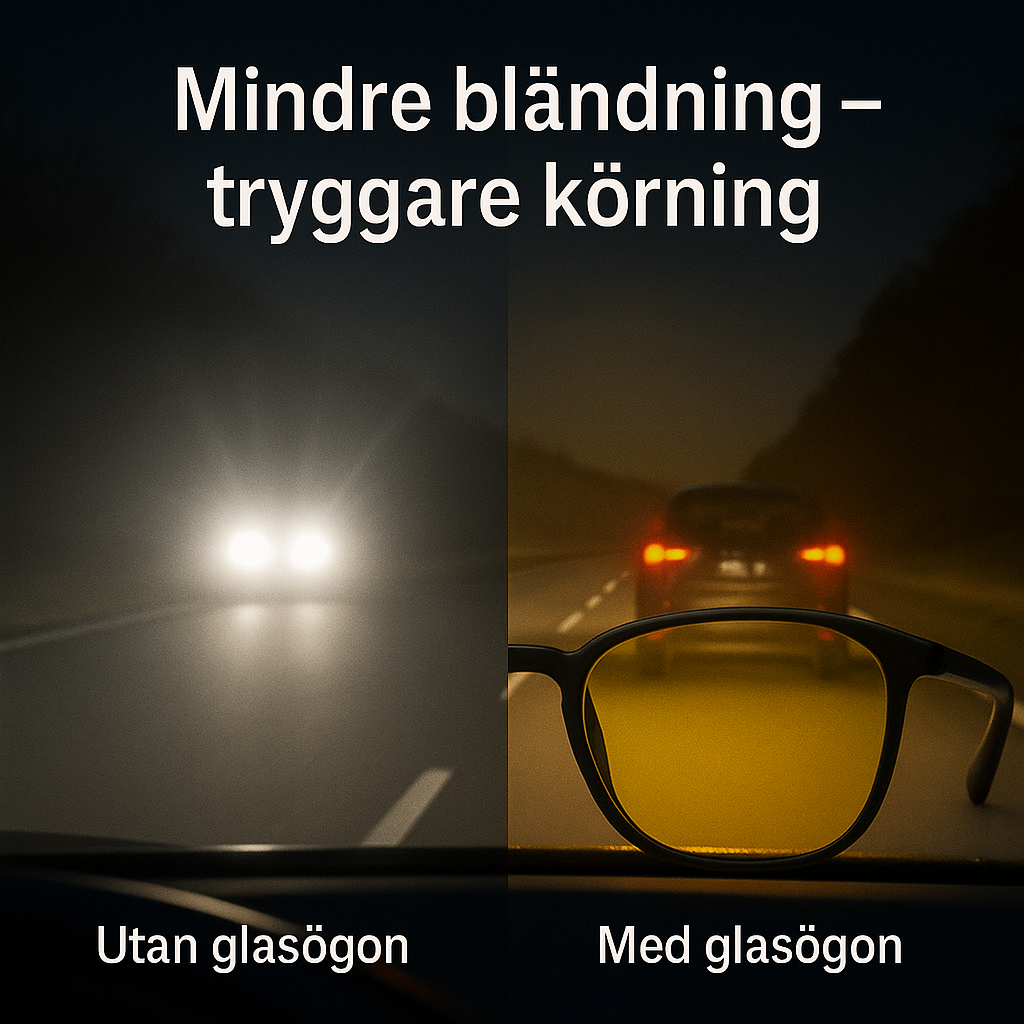 Glasögon för Mörkerkörning